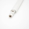 White Foldable Whip 2.4GHZ Antena com Conector Masculino SMA