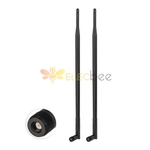 WiFi 2.4GHz 9dBi RP-SMA Omni Antenna for WiFi Router Booster