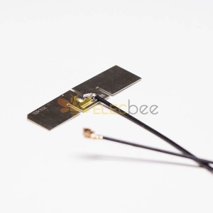 用于智能电视 2.4G 杯罗尼克焊接黑色电缆 RF1.13 到 IPEXI 的 WIFI 天线。