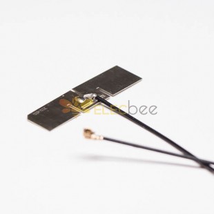 WIFI Antenne für Smart TV 2.4G Cupronickel Solder Black Cable RF1.13 zu IPEXI.