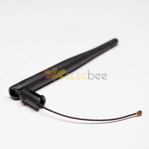 20pcs WIFI Router Antennas 3dBi 2.4G Black Outdoor Antenna with IPEX Pigtail Cable