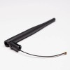 WIFI Router Antennas 3dBi 2.4G Black Outdoor Antenna with IPEX Pigtail Cable