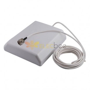 20pcs 15dBi GSM/3G/UmTS Panel Antenna N Male Plug Connector with Extension Cable 5M with Extension Cable 5M