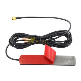 2.5dbi GSM Antenna Patch Adhesive Antenna 824-960Mhz 1710-1990Mhz SMA Male Connector RG174 2Meter