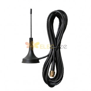 20pcs 900/1800Mhz Dual Band Gsm Dcs 4G Lte Outdoor Magnet Antenna Rg174 Sma-Male Port