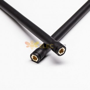 20pcs Antenna GSM Molded Straight Waterproof SMA Plug Black Wireless for Outdoors