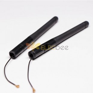 10pcs GSM Antenna External 2Dbi Black Wireless with IPEX Cable