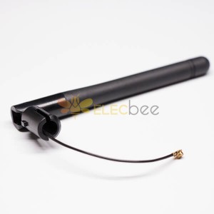 2pcs GSM Antenna External 2Dbi Black Wireless with IPEX Cable