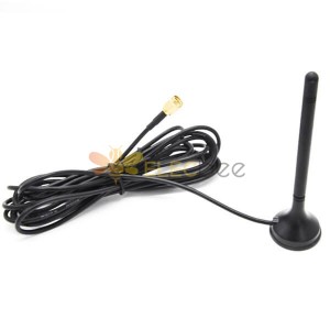 Magnetic Mount 470-860MHz 3G GSM Antenna with SMA Sucker 2.5DBI RG174