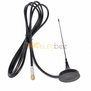 315 Antenna SMA Male Connector 3dBi with External RG174 Cable for Wireless Antenna