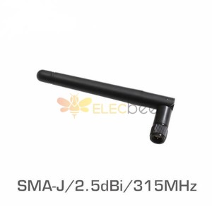 3dBi SMA Pequeña antena de goma flexible 433MHz