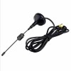 20pcs 433 MHz Small Antenna 3dBi SMA Plug with Magnetic Base 1.5M Cable for Radio