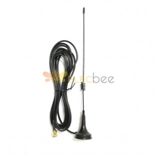 20pcs 433MHz Module Antenna 3dBi High Gain Wireless Sucker Antenna 3M Cable with SMA Male