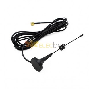 20pcs 433MHz SMA Antenna Magnet Wireless Module Antenna with SMA Male 3M Cable 3dBi