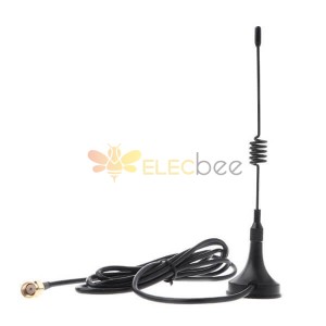 Antenna 433 868 3dBi SMA Male Omni Antenna Magnetic Base with RG174 Cable