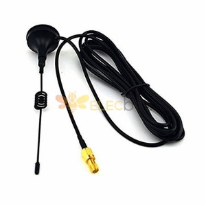 20pcs Antenna Cable 433MHz 3dBi Magnetic Base with Straight SMA Male to Female Adapter
