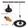 Mobil Radyo Anten SMA Manyetik Taban Kablosu Yüksek Kazanç 433MHz Anten