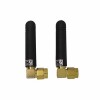 20pcs RF Module Antenna 433MHz 3dBi with 90 Degree SMA Male Connector