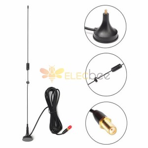 SMA Female Dual Band with Extension RG174 Cable 433MHz Antenne