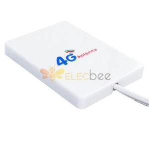 3G 4G LTE MIMO パネル アンテナ WiFi ルーター用外部アンテナ (SMA 3m ケーブル付き)