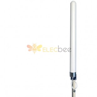 2G 3G 4G LTE Antena 8dBi 806-2700MHz Antena omni fibra de vidrio para GSM CDMA PCS 3G WLAN 4G Lte Potenciar señal Booster