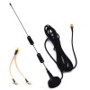 5dbi 4G LTE Antenna Booster 698-960/1700-2700Mhz With Magnetic Base 3M SMA Female To 2 X TS9 Male Cable RG136 30CM