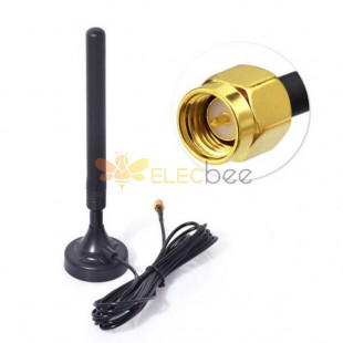 5dbi SMA 4g LTE Antenna With Magnetic Base for Mobile Cell Phone Signal Booster