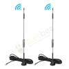 7Dbi 3G/4G Lte Wcdma Omni Directional Antenna avec magnetic Stand Base 5M Rg174 Câble pour Wifi Router Mobile Broadband Outdoor