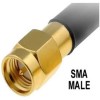 GSM/3G/4G/LTE Antena 900/1800/2100/2400 Mhz Antena parche SMA macho