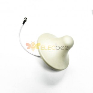 Indoor Surface Mounted White 4G LTE Wihte Antenna Wideband with N connector