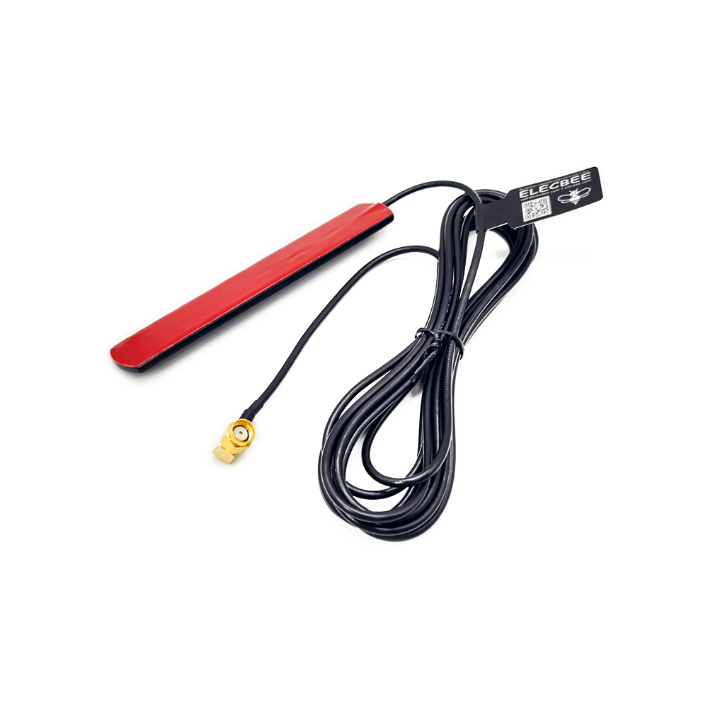 LTE 4G Antenne RP SMA MALE rechtwinkliges 3m-Kabel 700 x 960/1710 x 2170/2300 x 2690 MHz