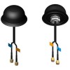 LTE/GPS MIMO Combo Antenna Outdoor 2.5DBI For LTE