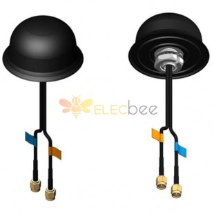 LTE/GPS MIMO Combo Antenna Outdoor 2.5DBI For LTE