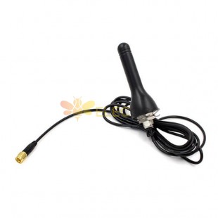 Waterproof Outdoor 4G LTE Mushroom Antenna 2m Cable SMA Male