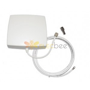Antena de transmisión de banda ancha zBoost (6-8 dBi) con cable | YX027-F-15W