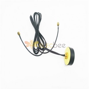High Gain 4G LTE Antenna GPS Dual Band Navigation Combined Aerial With SMA Male Connector 1.5M