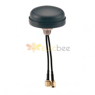 Outdoor Screw Mount 4G LTE, GSM UMTS and GNSS Combined Antenna