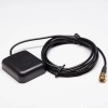 WIFI Антенна SMA Plug Черный GPS Внешняя зарядная куча с Коаксик Кабель RG174