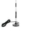 Auto Cell Antenna, 3.25" Mag. Base, 14" Tall, 18 ft. Cab., MCT Conn.