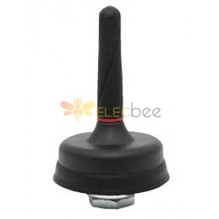 Vehicle Roof Antenna (Screw-on/ Drill-in/ NMO Type) w/10 Ft. Cable & SMA Male Connector