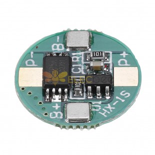 1S 3.7V 18650 Lithium Battery Protection Board 2.5A Li-ion BMS with Overcharge and Over Discharge Protection