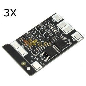 3Pcs 3 String 12V 18650 Lithium Battery Protection Board Peak 40A Overcurrent Overcharge Protection