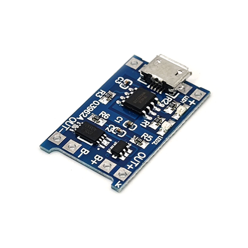 TP4056 Micro USB 5V 1A Lithium Battery Charging Protection Board TE585 Lipo Charger Module 2pcs
