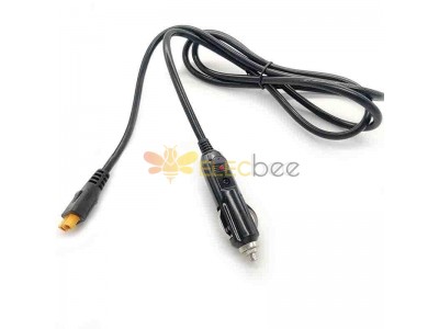 Unleash Power on the Move with the Power Cord 16AWG XT60 Female To Car Cigarette Lighter Charging Cable