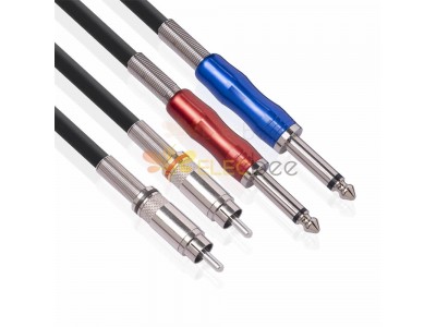 Un guide simple pour choisir le bon câble audio : double RCA mâle vers double mâle 6,35 mm