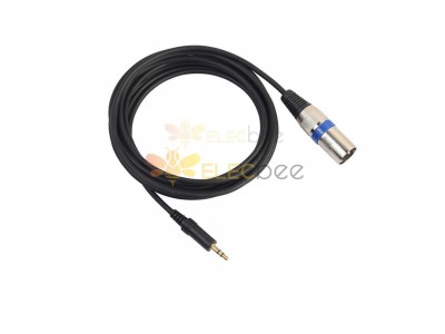 使用這款專業 XLR 轉 3.5 毫米電纜提高您的音訊品質