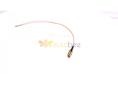 SMA Cable Video - Cabo SMA Bulkhead com cabo coaxial marrom RG316 + TD, 100 mm