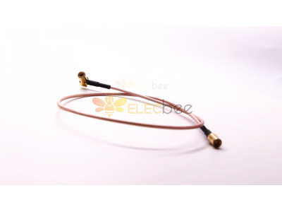 Vidéo sur les assemblages de câbles RF : prise SMA vers prise MCX câble coaxial marron RG316