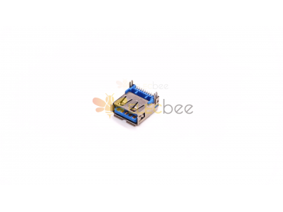 USB 3.0 커넥터 비디오: 90도 USB 3.0 유형 A 암 커넥터 직각 SMT PCB 실장