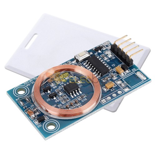 身份证解码器 RFID 阅读器模块 125KHz TK4100 UART 输出板用于门禁 DIY 修改